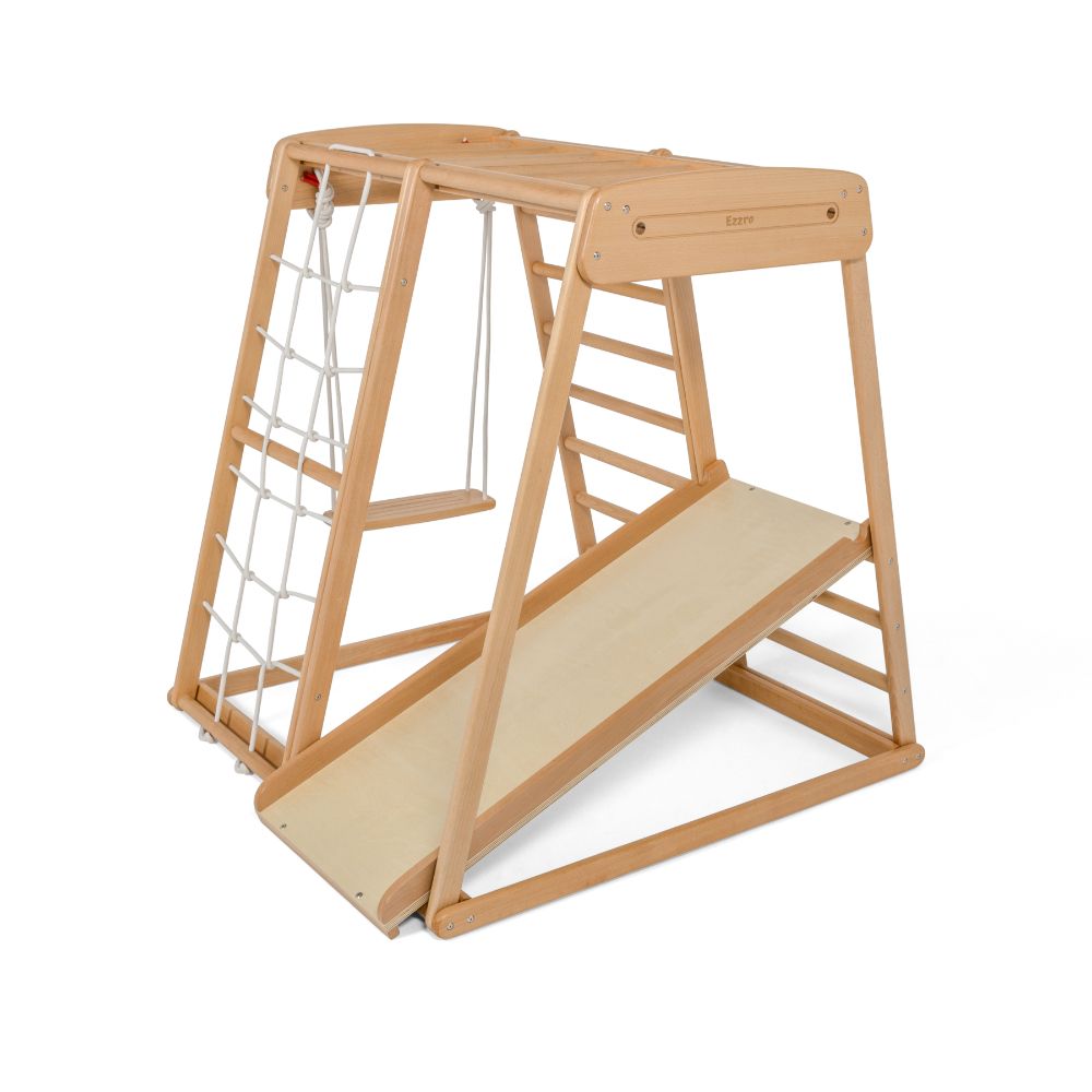 Ezzro - Natural Indoor Jungle Gym - Brown