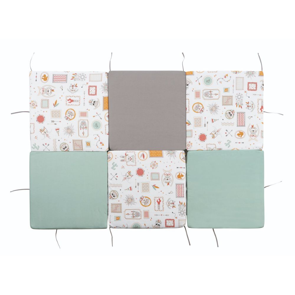 Tineo - 5-in-1 Smart & Fun Playmat, Indian Spirit - 180 x 120 cm