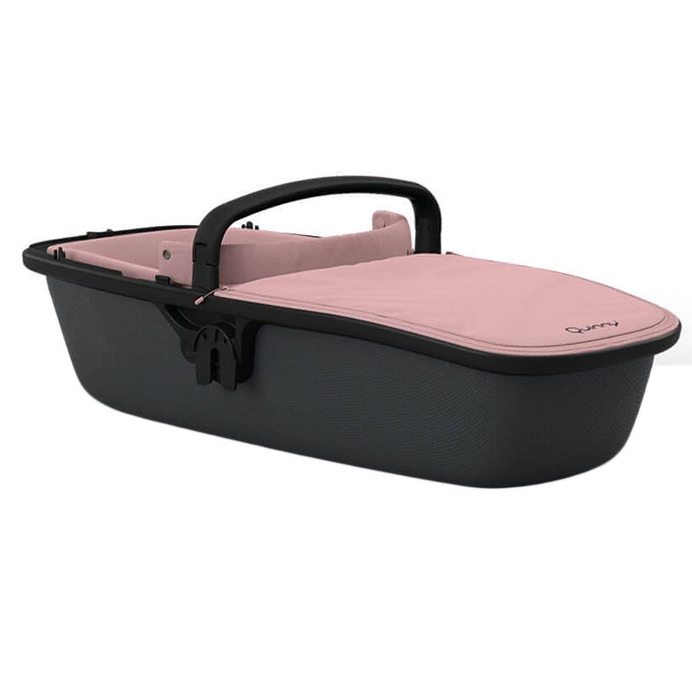 Quinny - Zap Lux Carrycot - Blush On Graphite