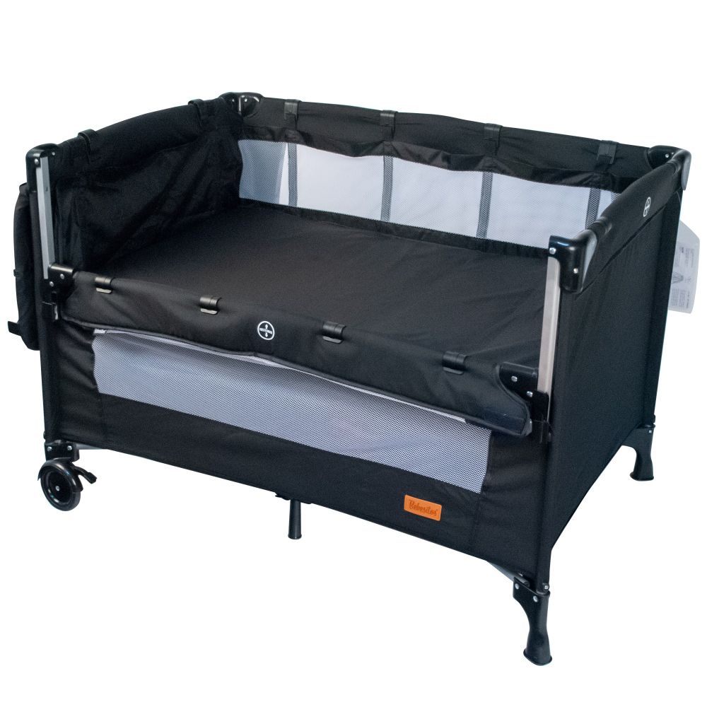 Bebesitos - Next To Me Nursery Center Bassinet And Playard - Black