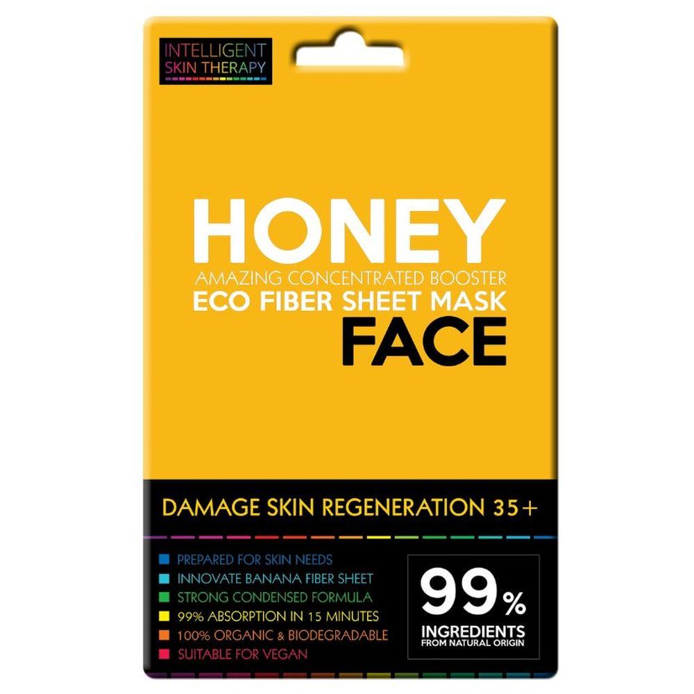 Intelligent Skin Therapy - Honey Eco Fiber Face Sheet Mask