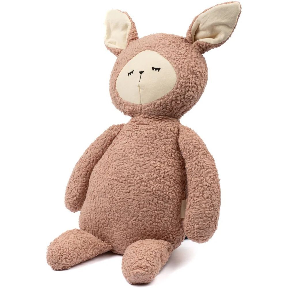 Fabelab - Organic Big Buddy Bunny Toy - Dusty Rose