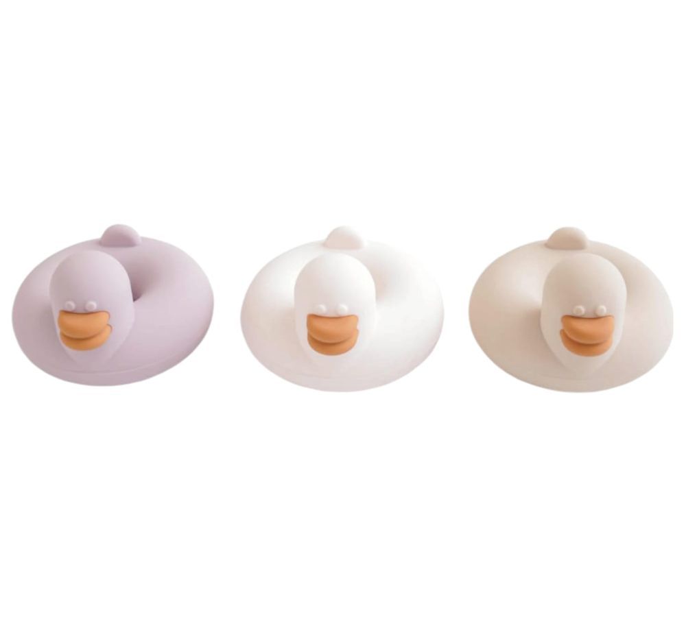 Ooh Noo - Duckie Silicone Bath Toy Set - 3 Pcs