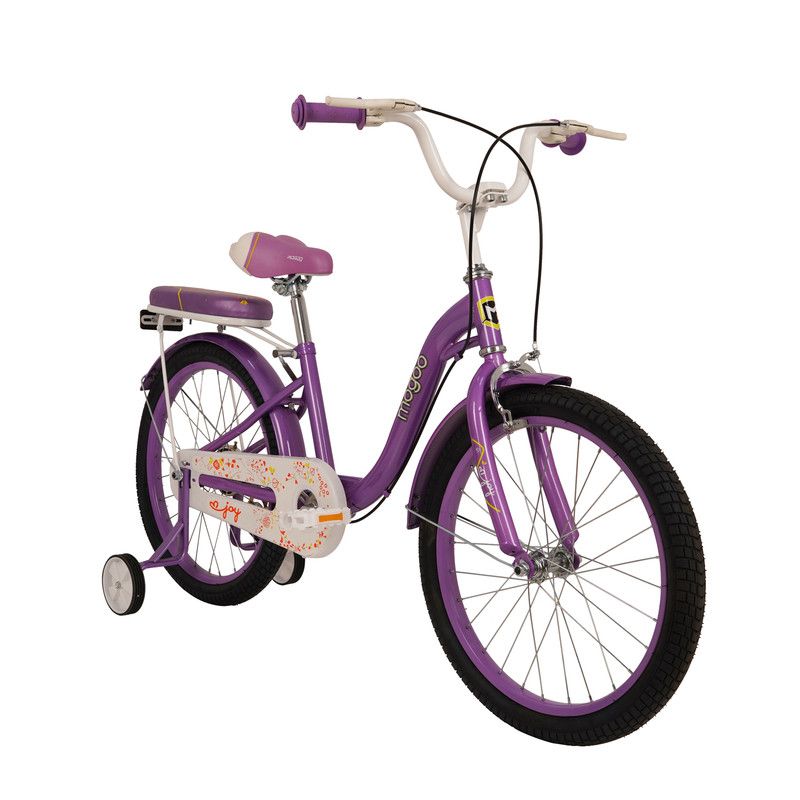 Mogoo - Joy Girls' Bicycle - Purple - 16-Inch