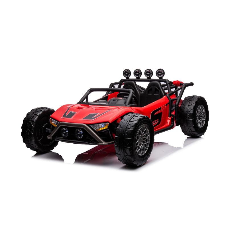 Lovely Baby - Super Monster Powered Ride-On Car - Red