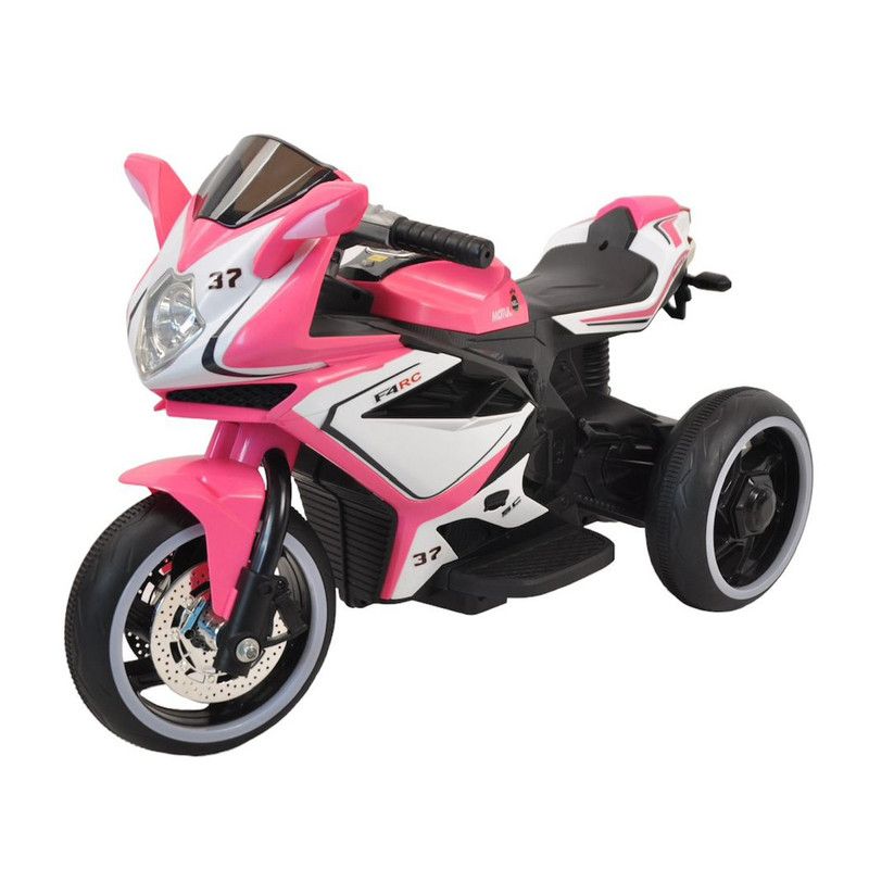 Lovely Baby - Super Bike Ride-On - Pink - 6 V