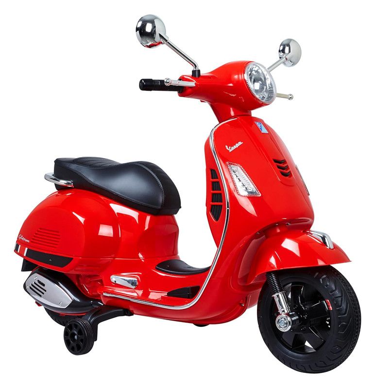 Lovely Baby - Kids Ride-On Vespa Scooter - Red