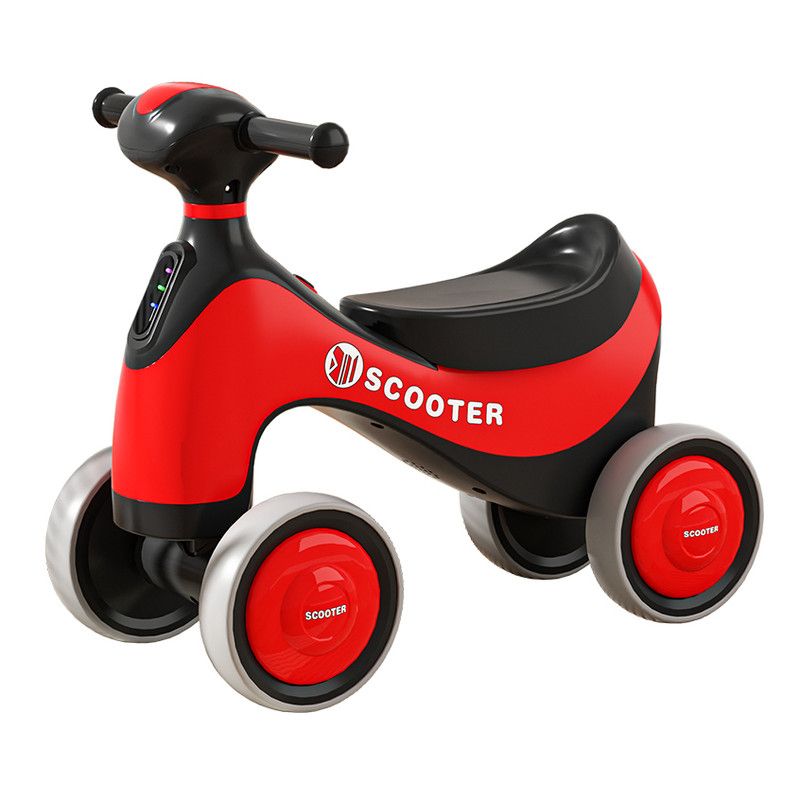 Lovely Baby - Wheely Fun Buggy Scooter - Red