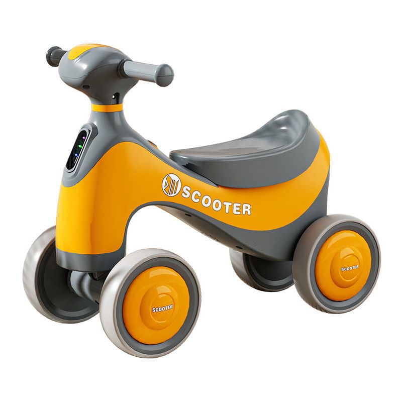 Lovely Baby - Wheely Fun Buggy Scooter - Yellow