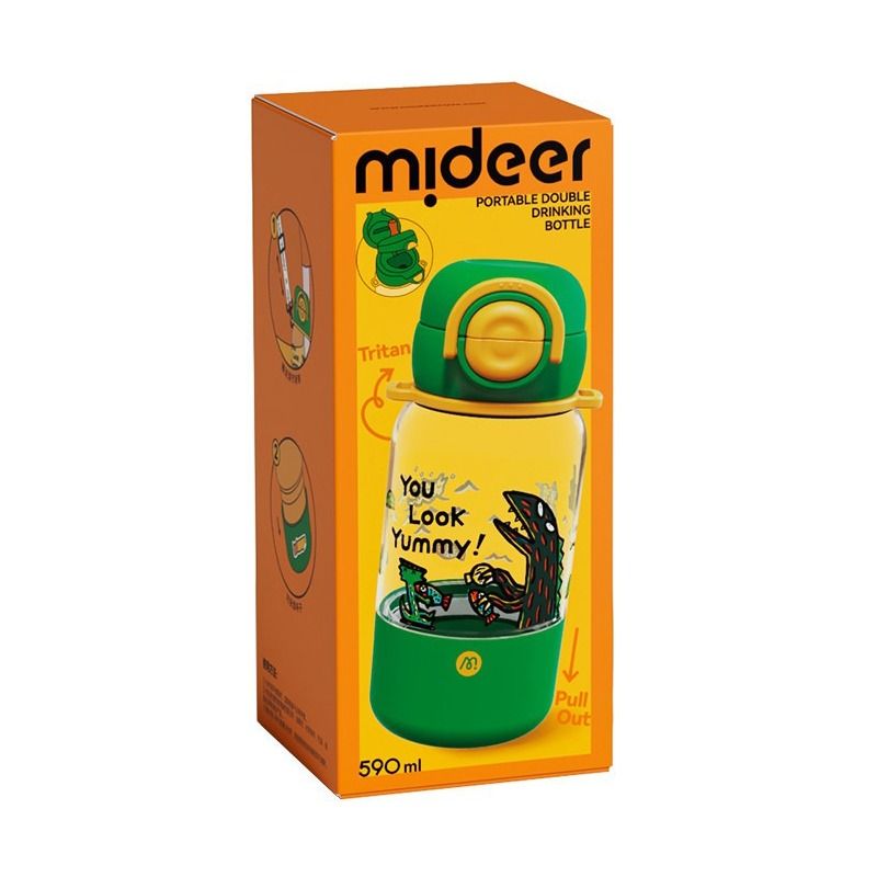 Mideer - Water Bottle You Look Yummy Water Bottle - 590 ml