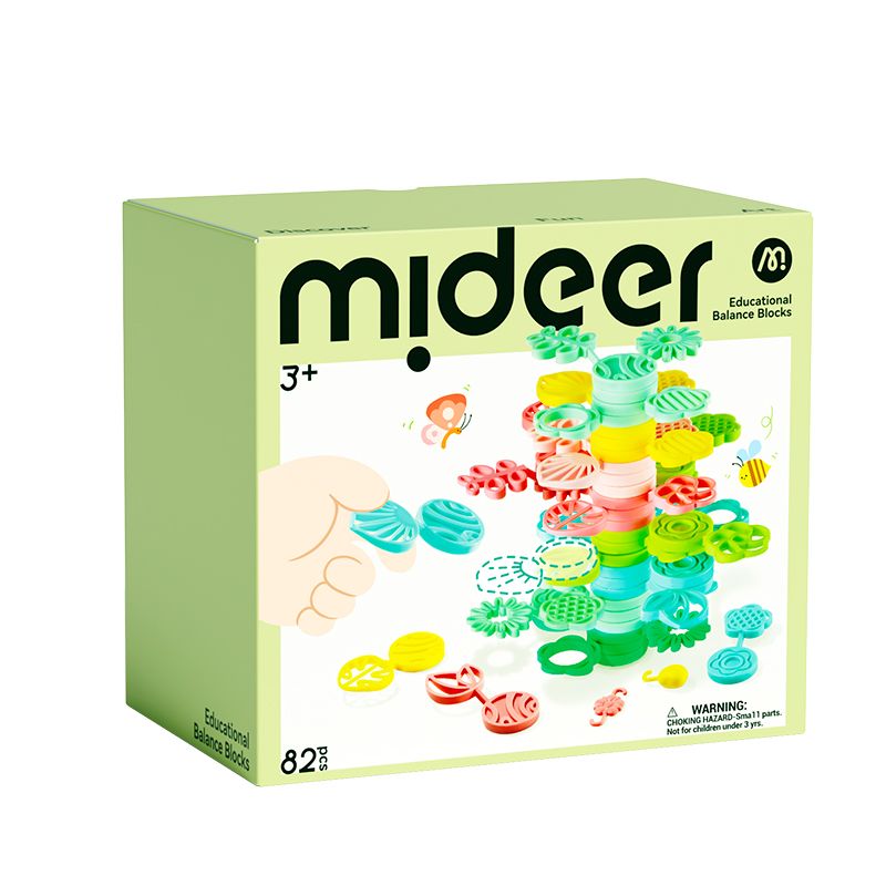 Mideer - Floral Balancing Blocks 82Pcs