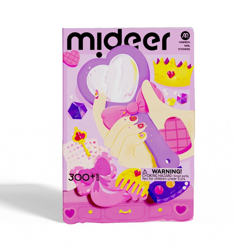 Mideer - Nail Stickers - Princess Banquet - 300 Pcs