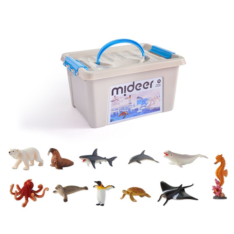 Mideer - Marine Animals Toy Set - 11 Pcs