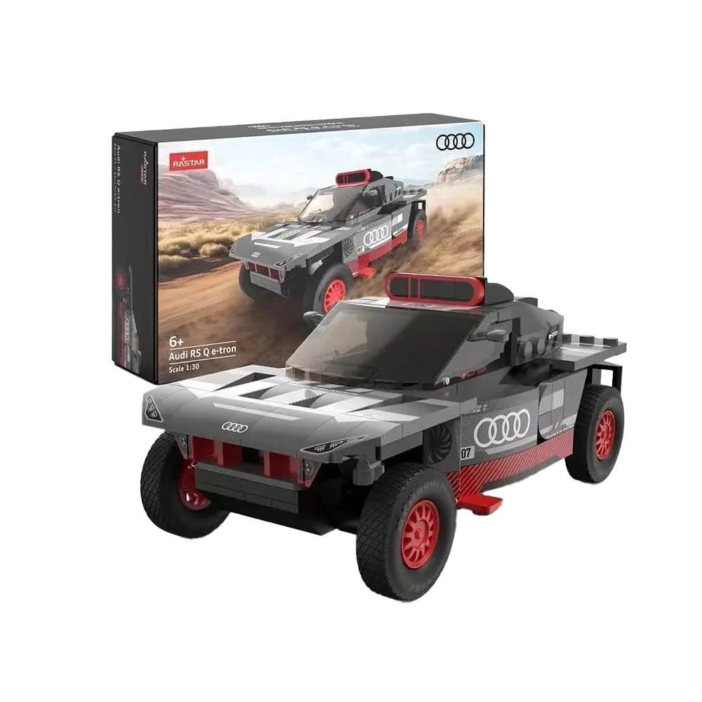 Rastar - Audi RS Q E-Tron Bricks Building Kit - Grey - 367pcs