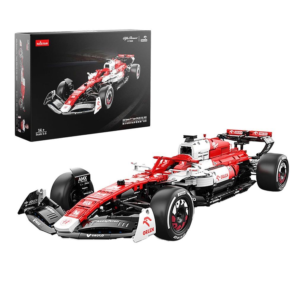 Rastar - Alfa Romeo Formula 1 C42 Bricks Building Kit - 2306pcs