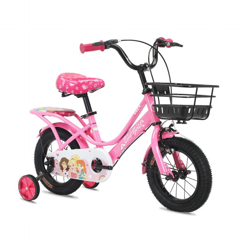 Vaux - Eva Girls Bicycle - Light Pink - 12-Inch