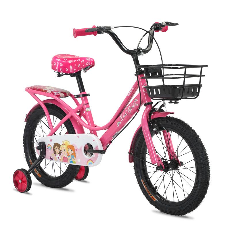 Vaux - Eva Girls Bicycle - Dark Pink - 16-Inch