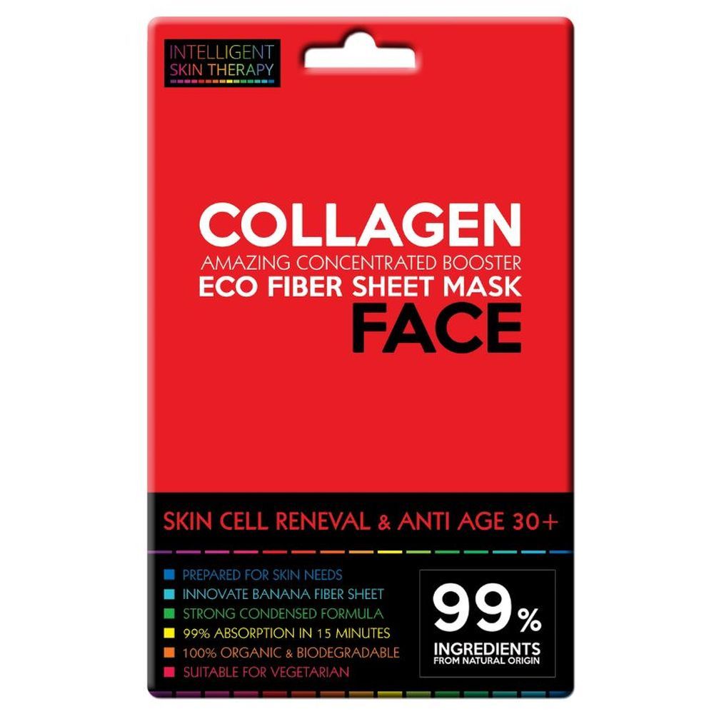 Intelligent Skin Therapy - Collagen Eco Fiber Face Sheet Mask