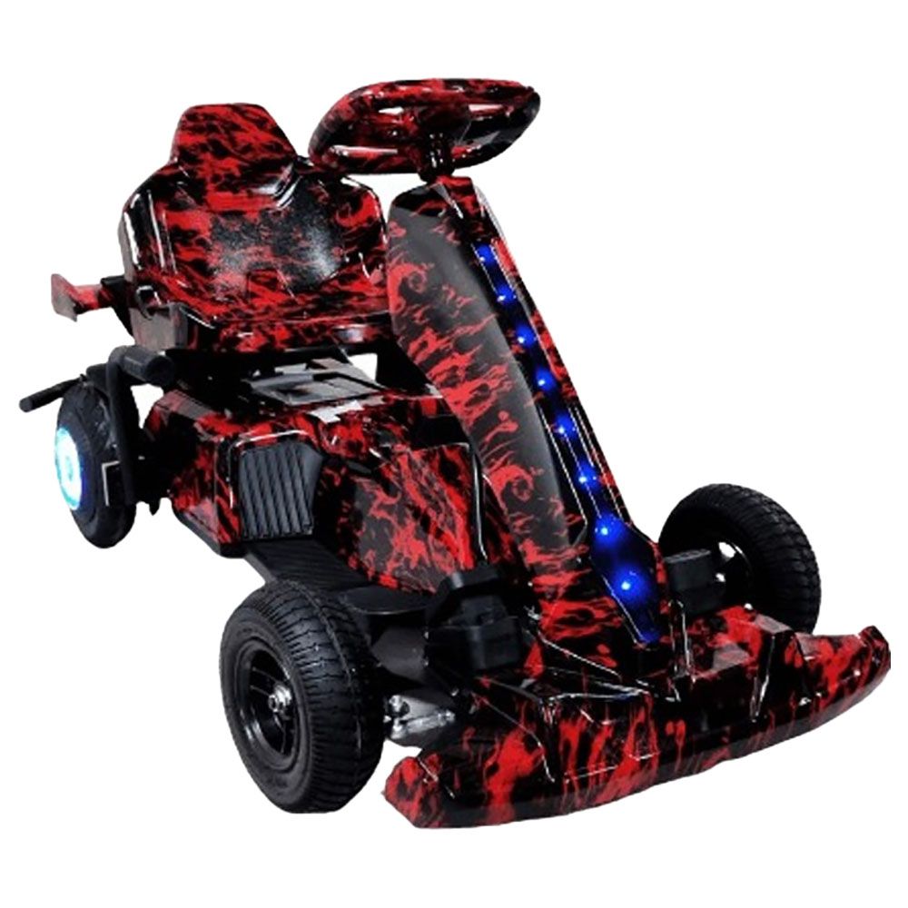 Megawheels - Funky Go Kart Glider Ride-On Car - 36V - Red