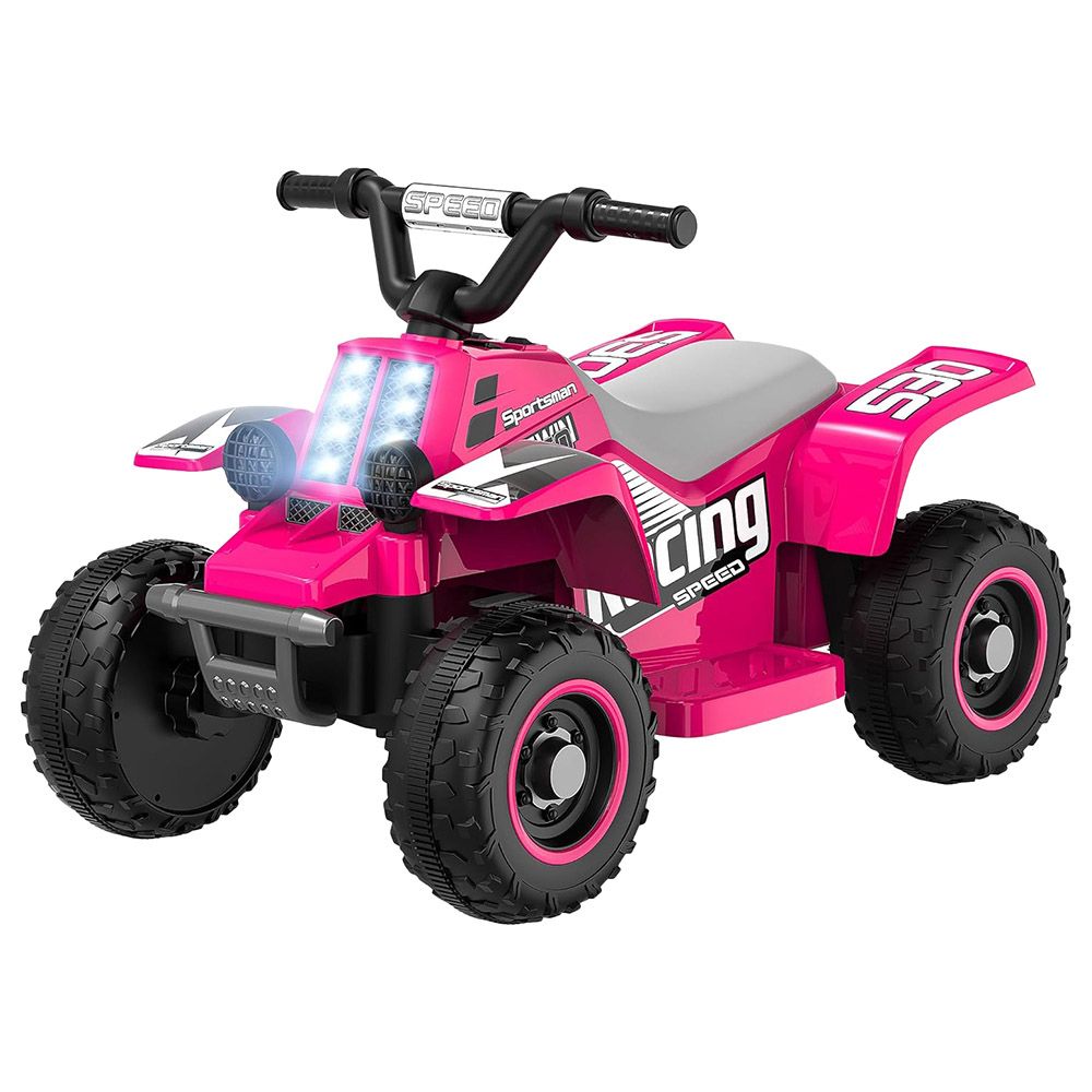 Megastar - All-Terrain Toddler Ride On ATV Cruiser - Pink - 6 V