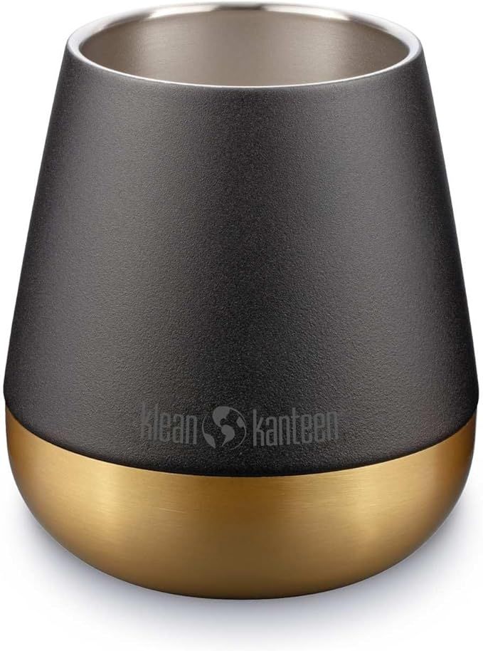 Klean Kanteen - Rise Stainless Steel Tumbler - Black/Gold - 280 ml