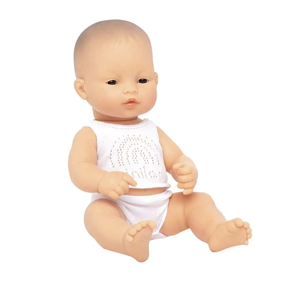 Miniland Baby - Asian Girl Doll - 32cm