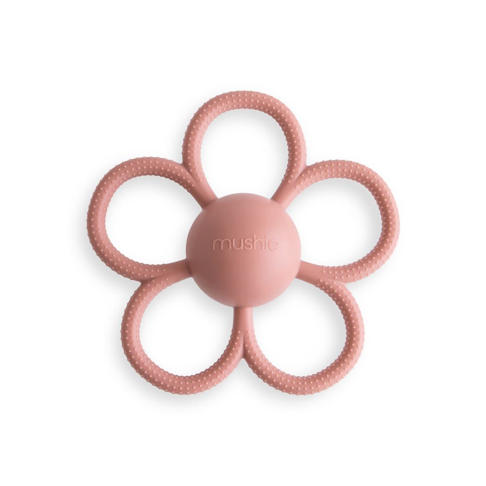 Mushie - Rattle Teether - Daisy