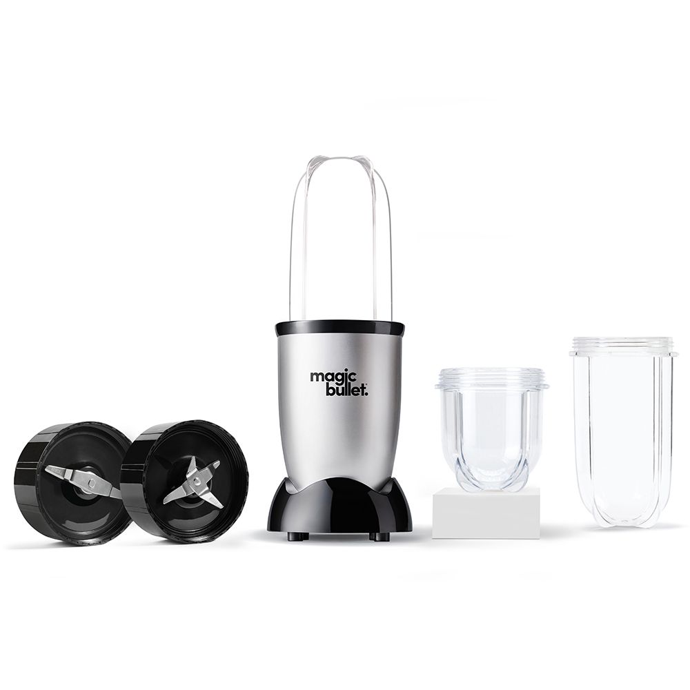 NutriBullet - 400 Watts Magic Bullet Blender - Silver - 5 Pcs