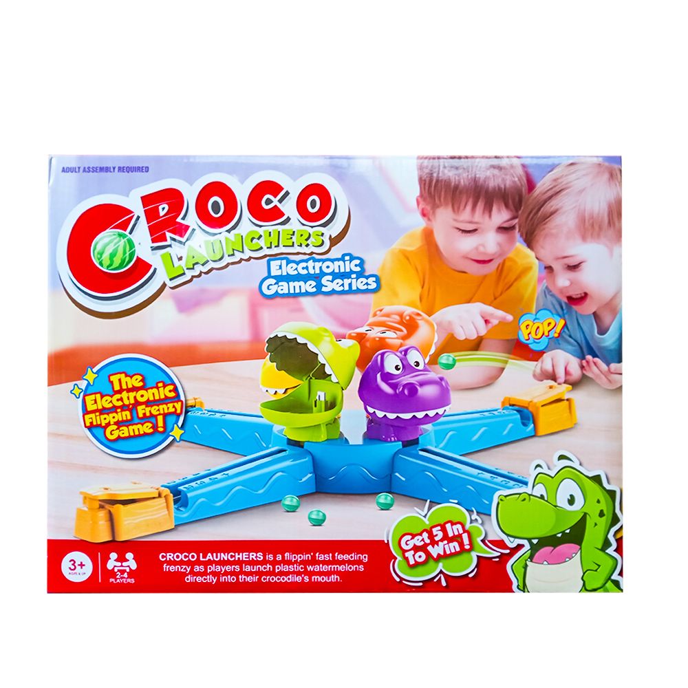 UKR - Hungry Crocodile Launchers Electronic Board Game