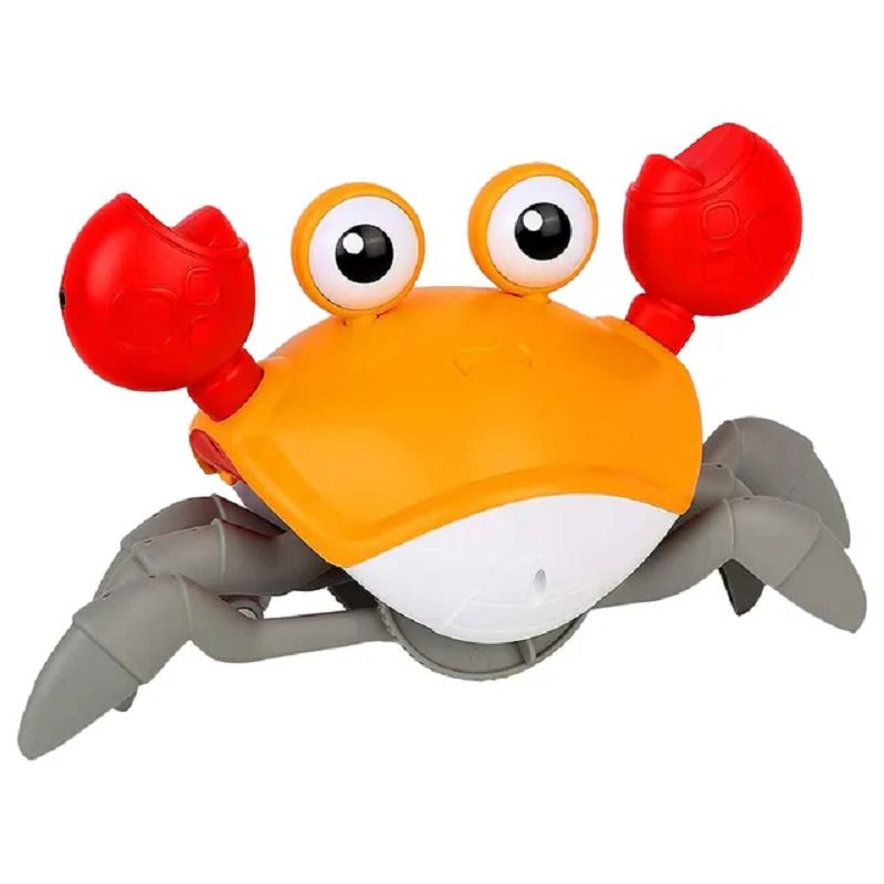 UKR - Crawling Crab With Music And LED Light - Orange