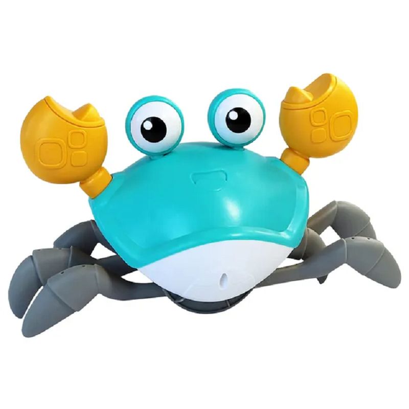 UKR - Crawling Crab With Music And LED Light - Light Blue