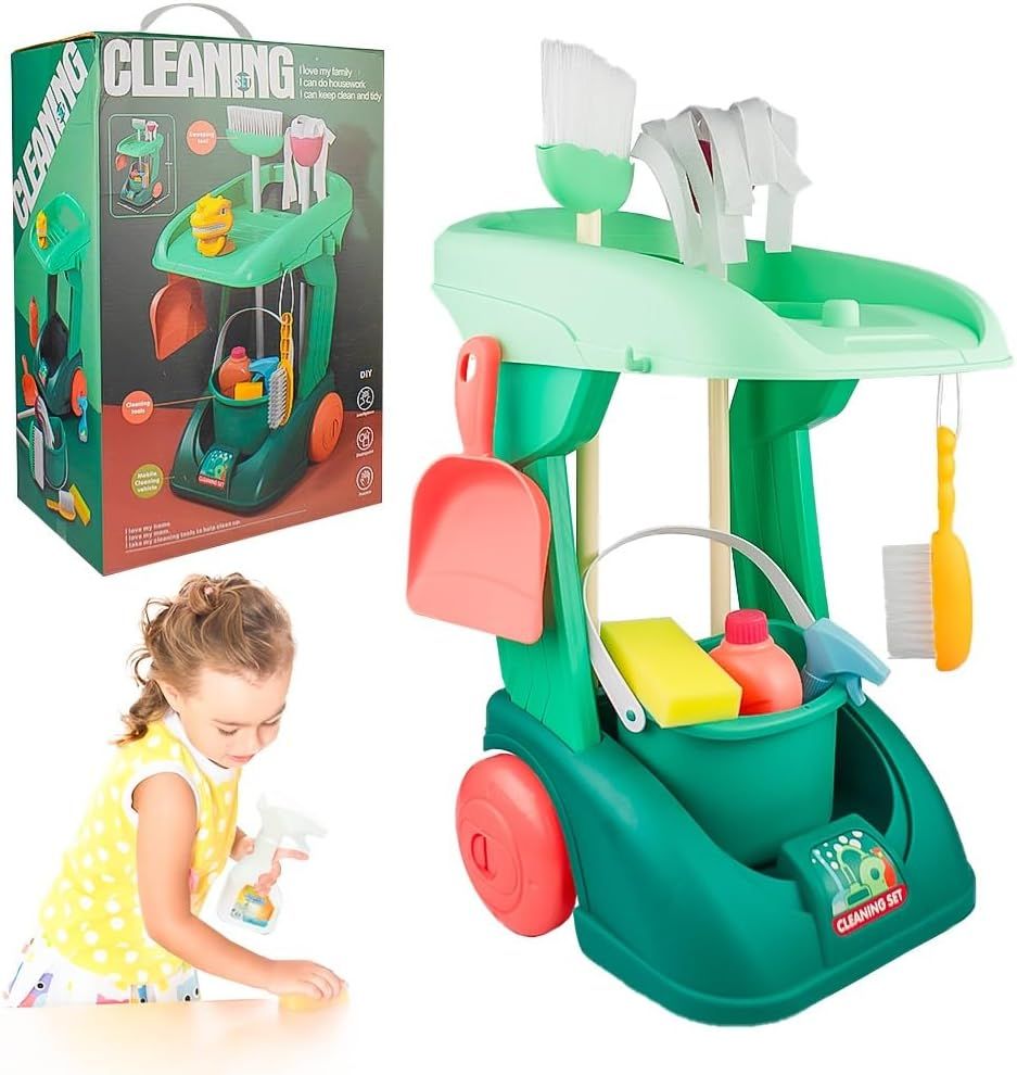 UKR - 12pc Cleaning Toy Set