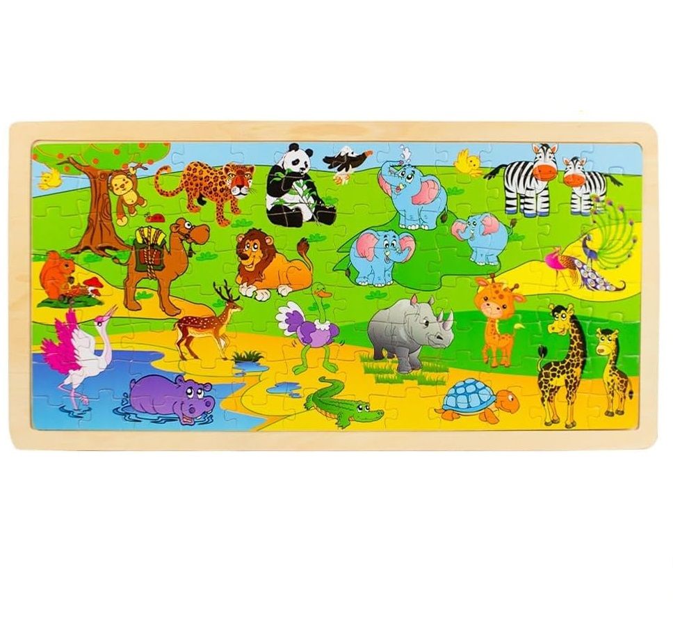 UKR - Farm Wooden Jigsaw Puzzle - 100 Pcs