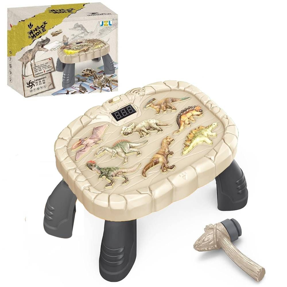 UKR - Whack A Dinosaur Hammer Pounding Electronic Learning Toy