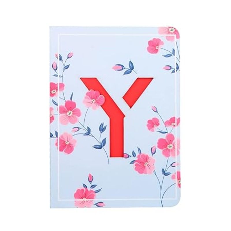 Doodle - Initial Y Monogram Soft Bound Notebook - B6