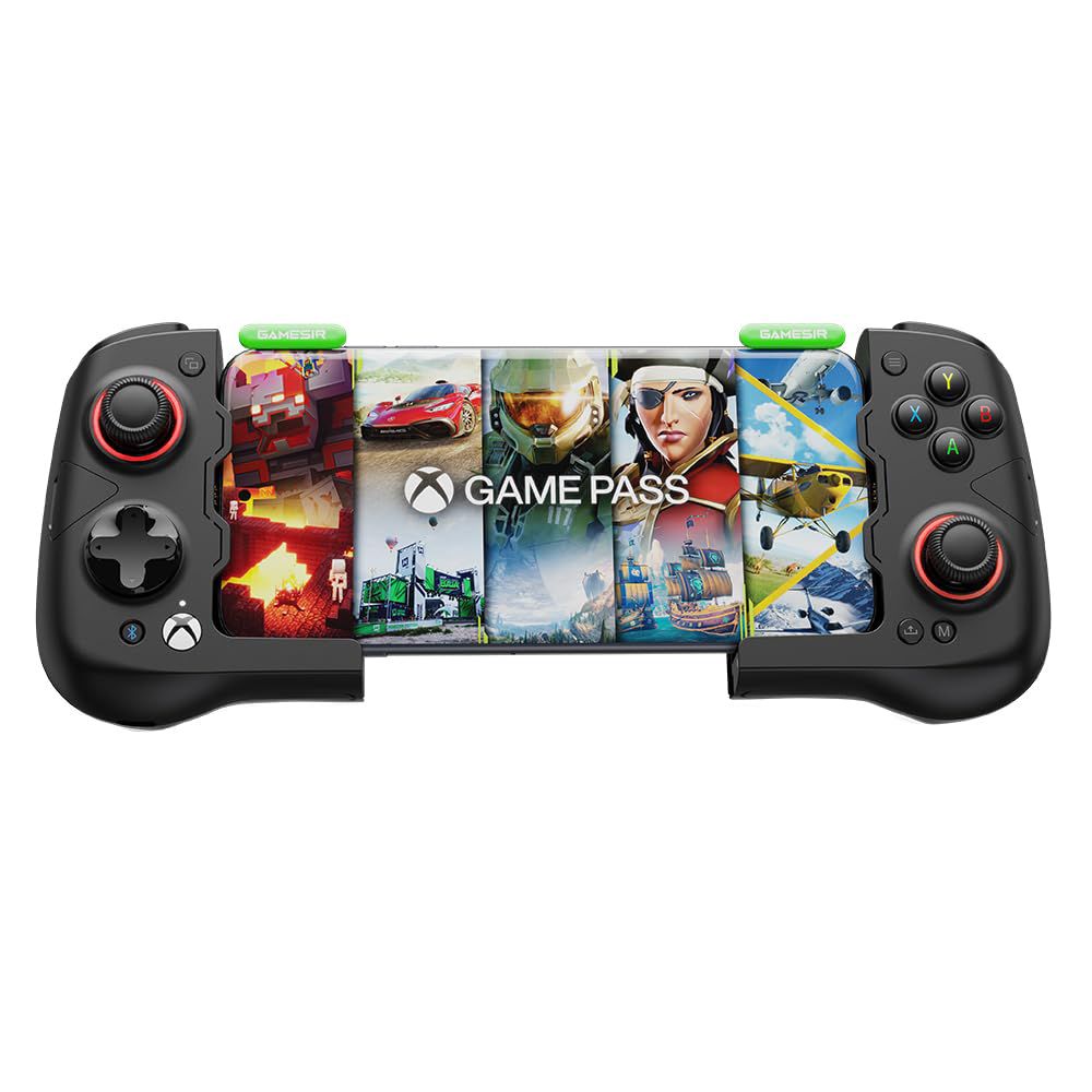 GameSir - X4 Aileron Bluetooth Mobile Gaming Controller For Android W/ Hall Joysticks - Black