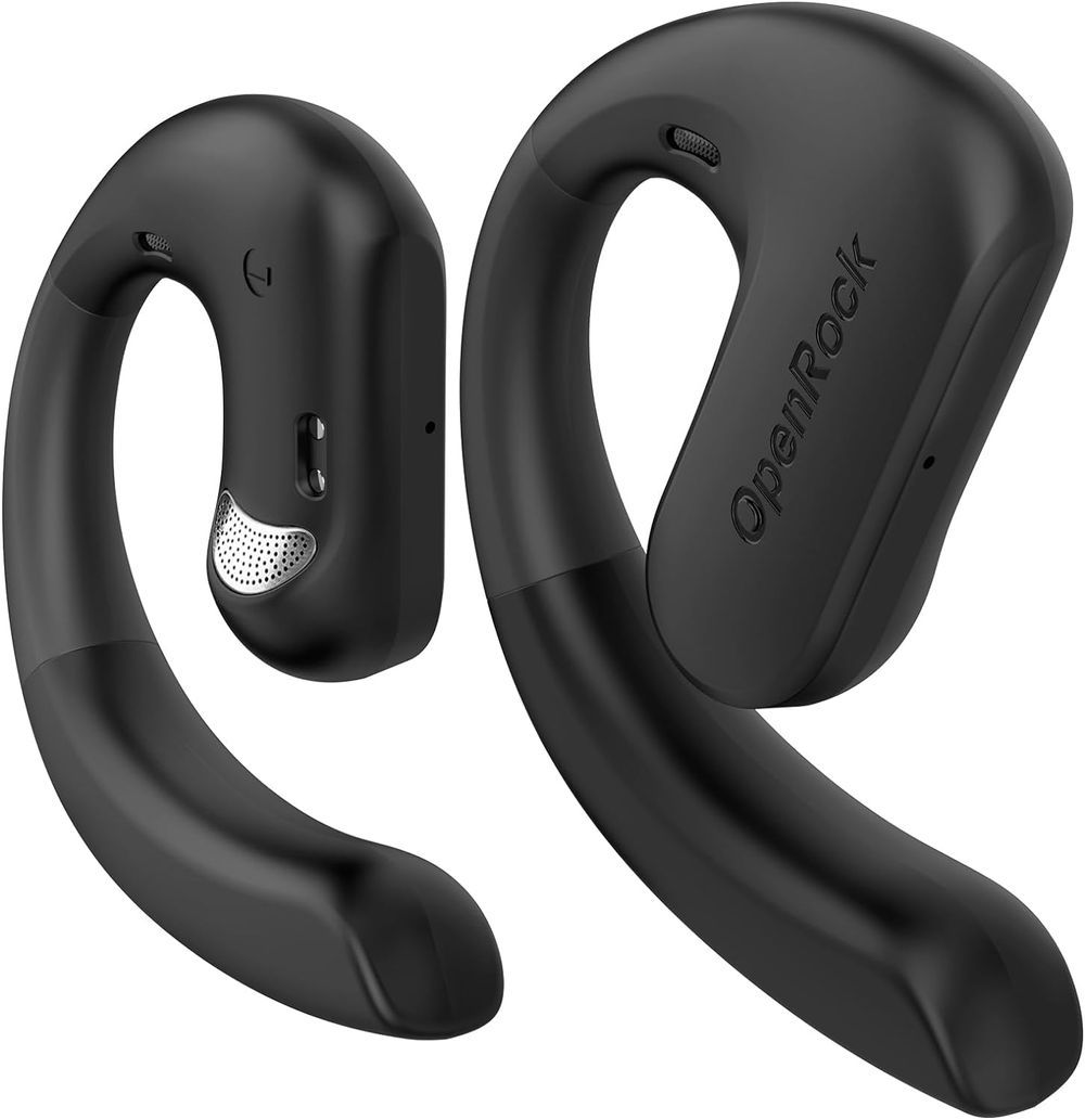 OpenRock - S Open-Ear Air Conduction Headphones - Matte Black