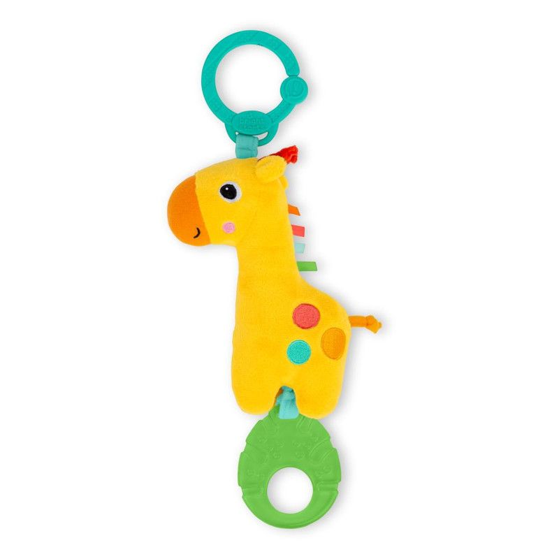 Bright Starts - Safari Soother Rattle And Teether Toy - Giraffe