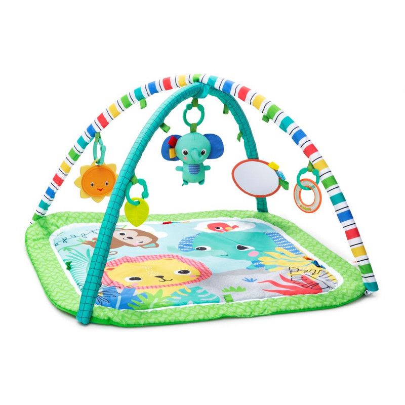 Bright Starts - Wild Wiggles Fold Away Activity Gym And Playmat