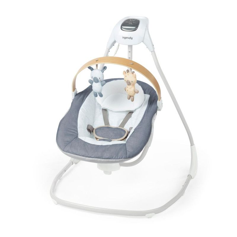 Ingenuity - Compact Soothing Swing - Chambray