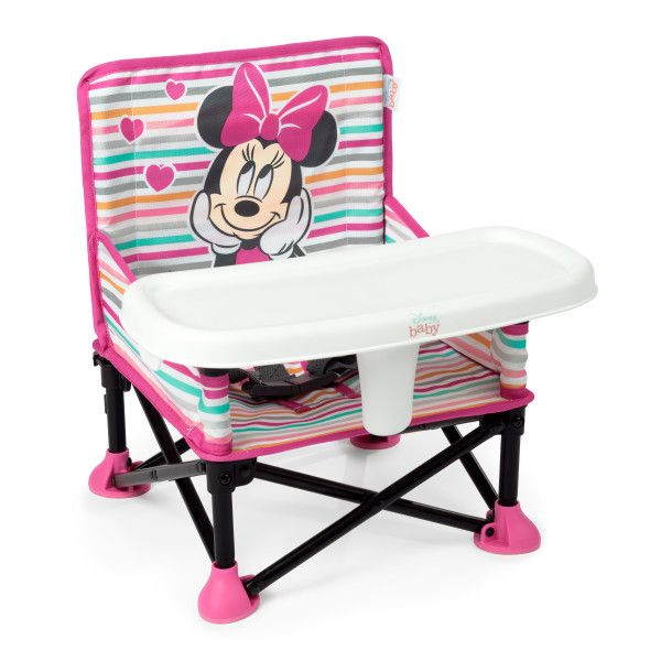 Bright Starts - Pop 'N Sit Portable Booster - Disney Minnie