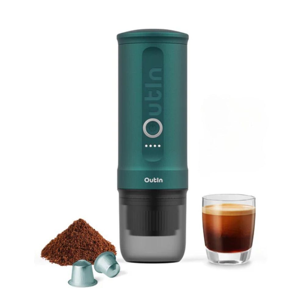 Outin - Nano Portable Espresso Machine - Teal