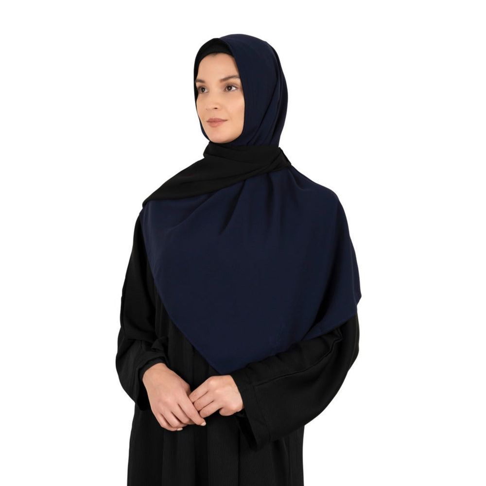 Hilalful - Reversible Scarf - Black Navy