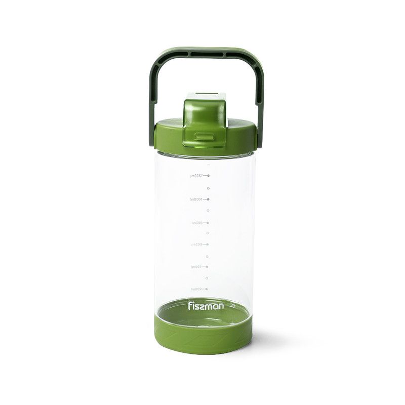 Fissman - Plastic Water Bottle - Green - 1400ml