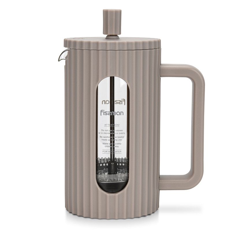 Fissman - Borosilicate Glass French Press Coffee Maker - 350 ml