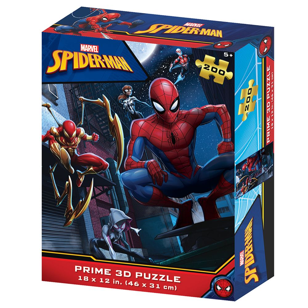 Prime3D - Marvel Spiderman Design2 Puzzle - 200pcs