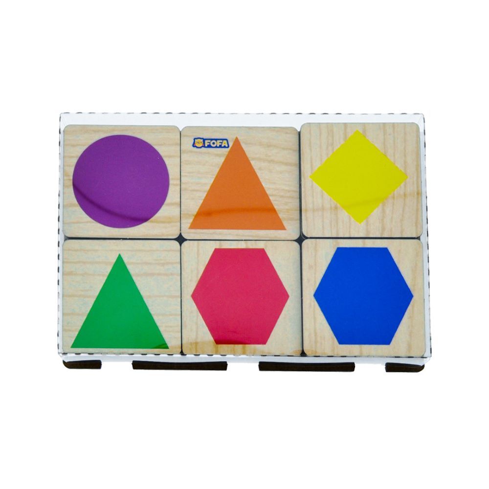 Fofa -  Memory Geometry Wooden Education Game