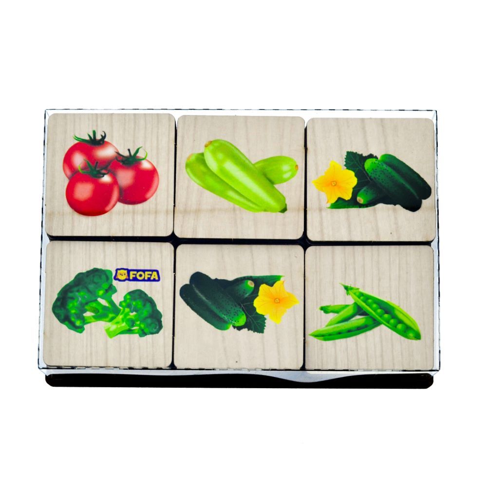 Fofa - Memory Vegetables Wooden Toy Educational Game