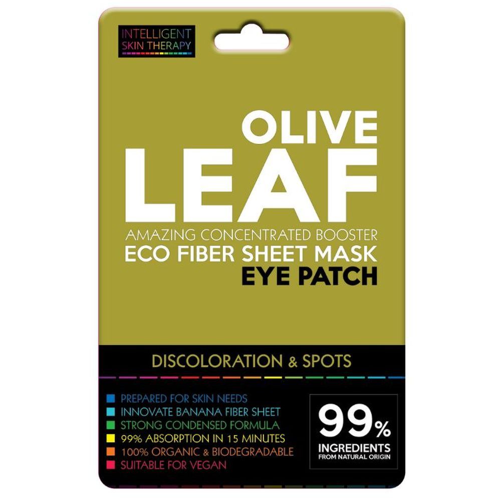 Intelligent Skin Therapy - Olive Leaf Sheet Mask Eye Patch