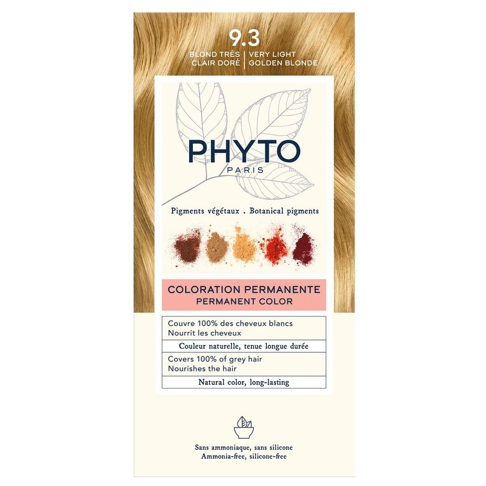 Phyto - Hair Color 9.3 - Light Golden Blonde